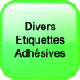 GK Plast - divers - etiquettes adhesives